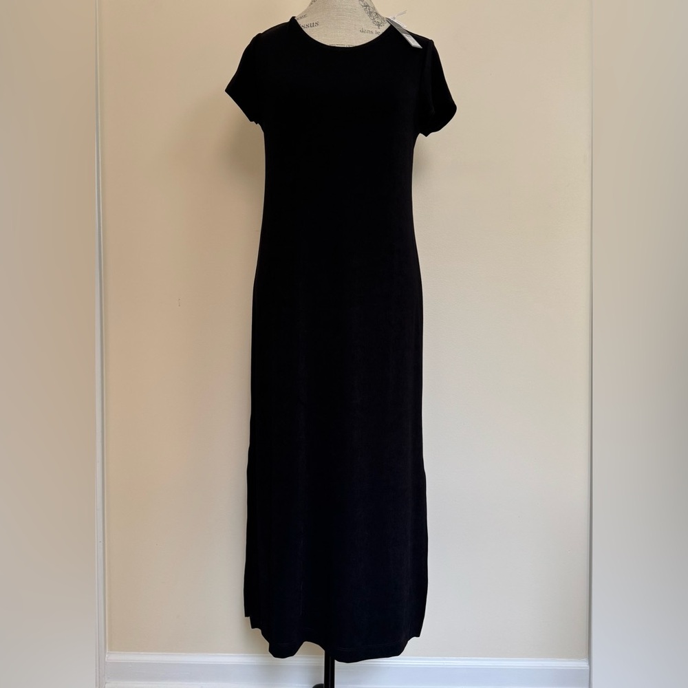 Chico's Travelers Black Maxi Dress NWT